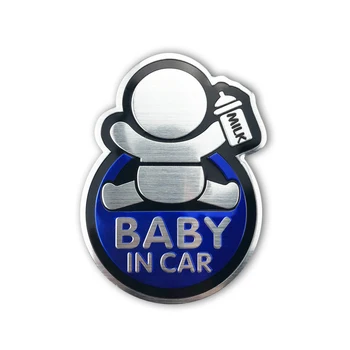 Baby Automobilių Lipdukas Automobilio Aliuminio Įklija, Fabia A Nuotrauka